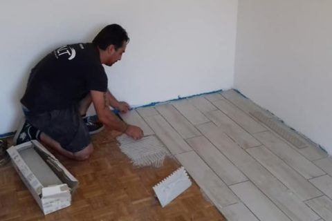 Posatore di parquet