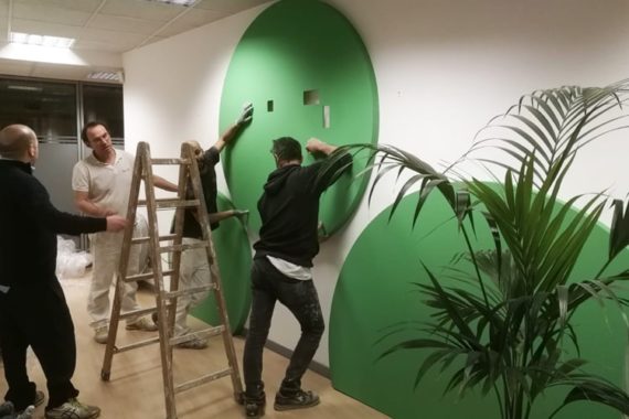 Applicazione decorativi Cartongesso
